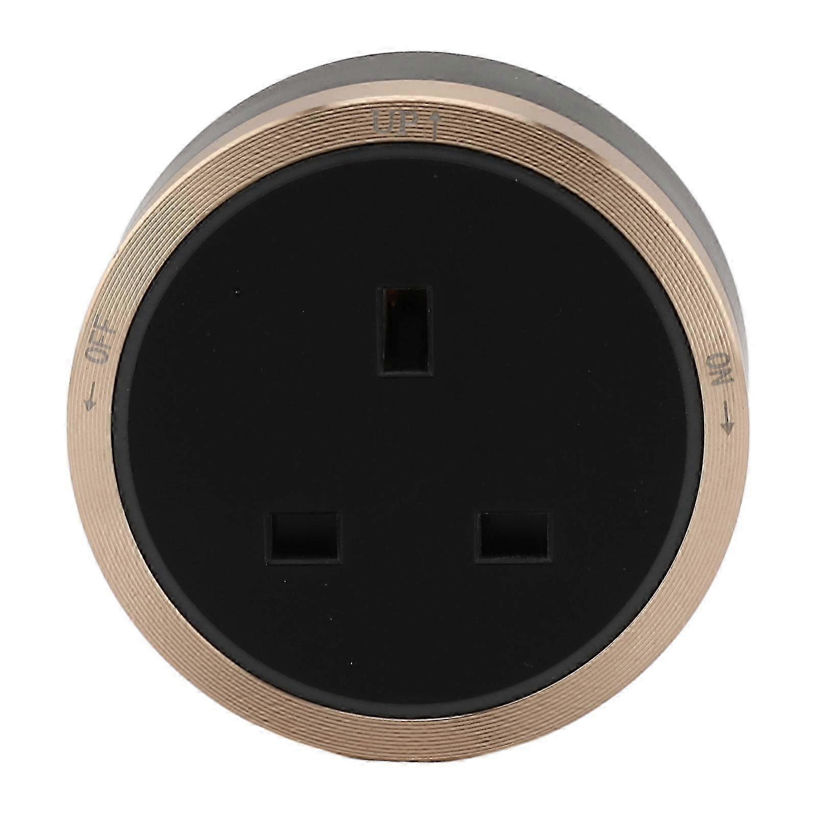 13A Power Track Socket Removable Electric Outlet Slide Guide Adapter for Home Bedroom Kitchen