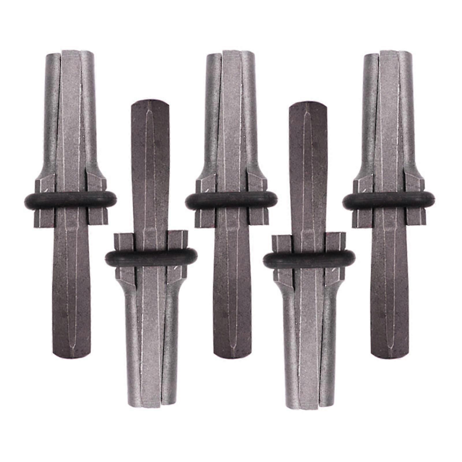 5Pcs πέτρα που χωρίζει το εργαλείο Stone Splitters σφηνώνει σφήνες βουλωμάτων μετάλλων Concrete Rock