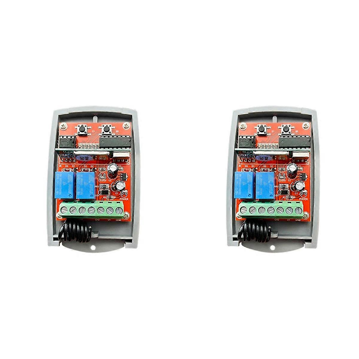 Universal Garage Door Remote Control Receiver 433MHz 12V-24V