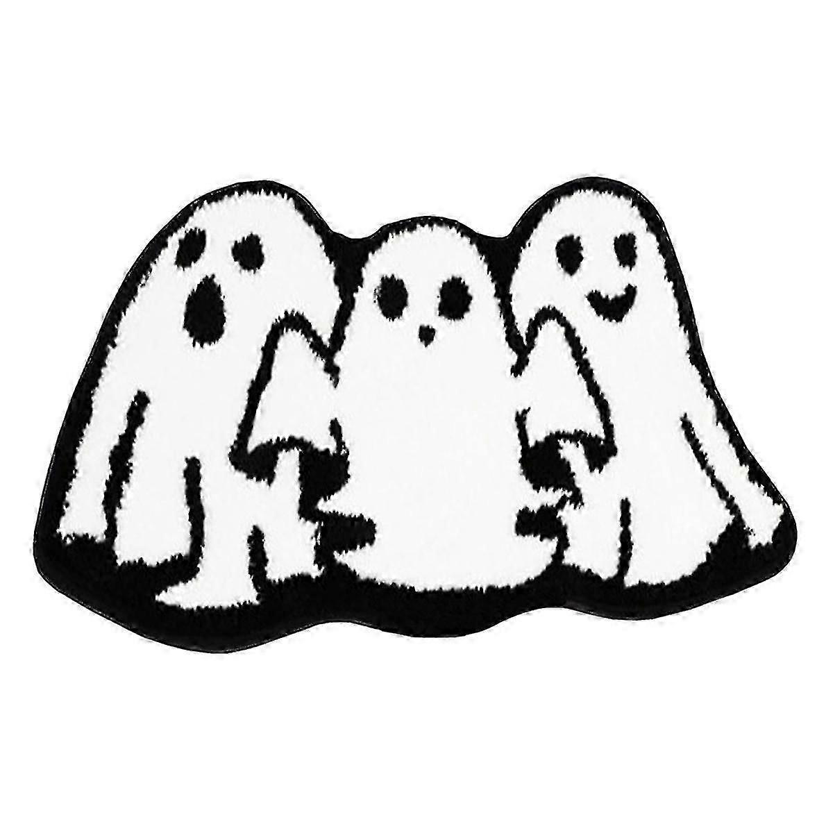 2025 Latest Model Bath Mat Ghost Tufted Rug Mat For Bathroom Kitchen Rug Soft