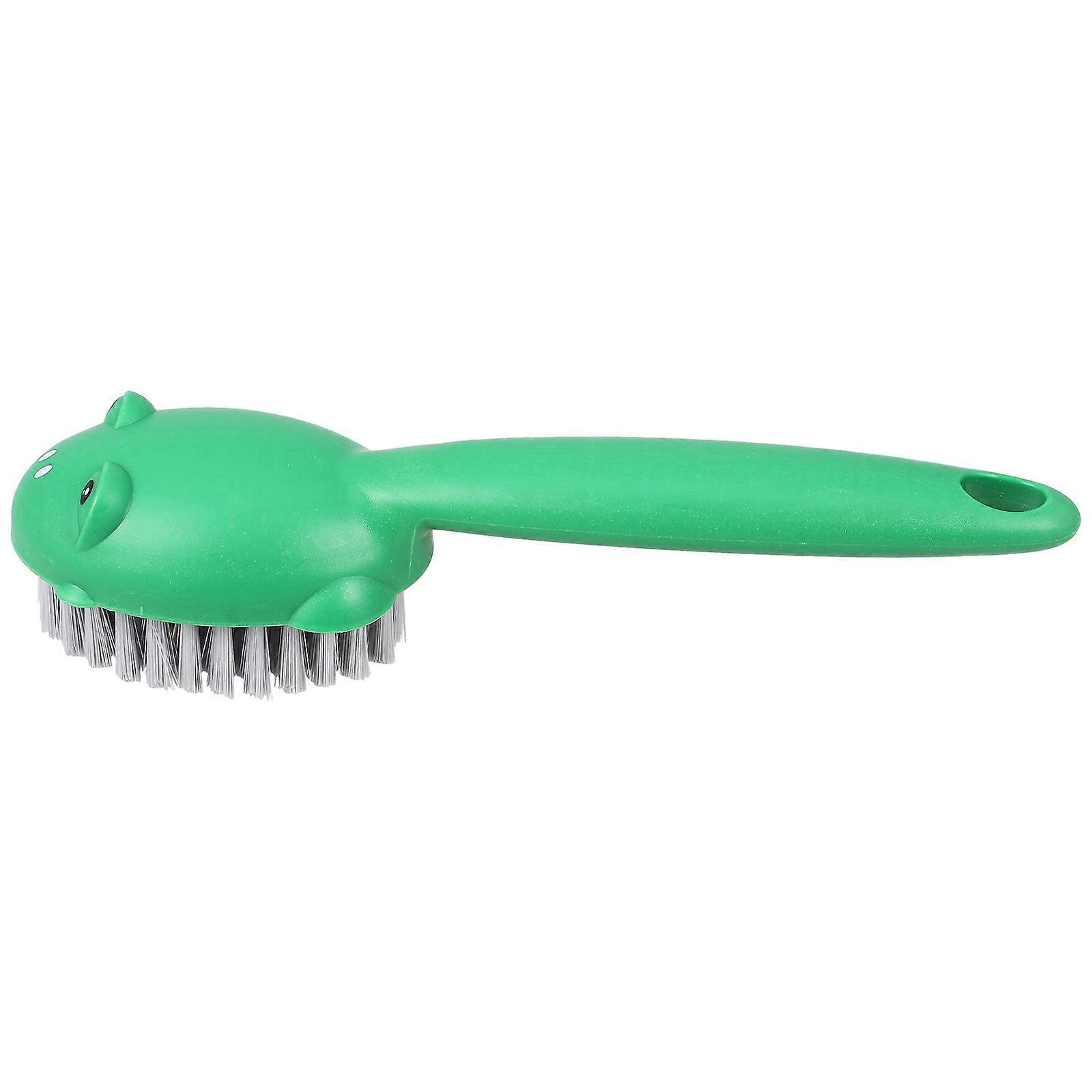 Portable Scrub Brush Multi Function Shoe Brush For Shoe Care Soft Bristles 7 9x2 4x1 8in 1Pcs