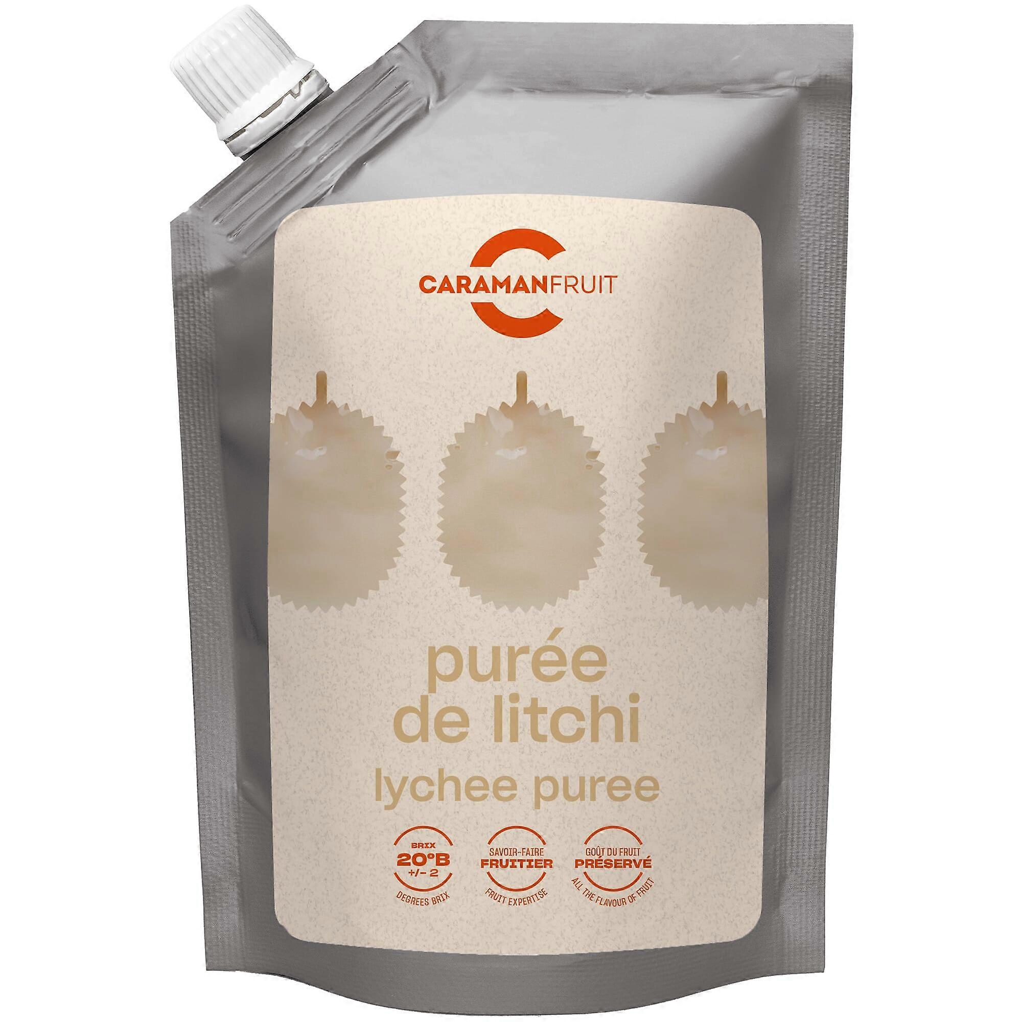 Caramanfruit Lychee Fruit Puree, 1kg