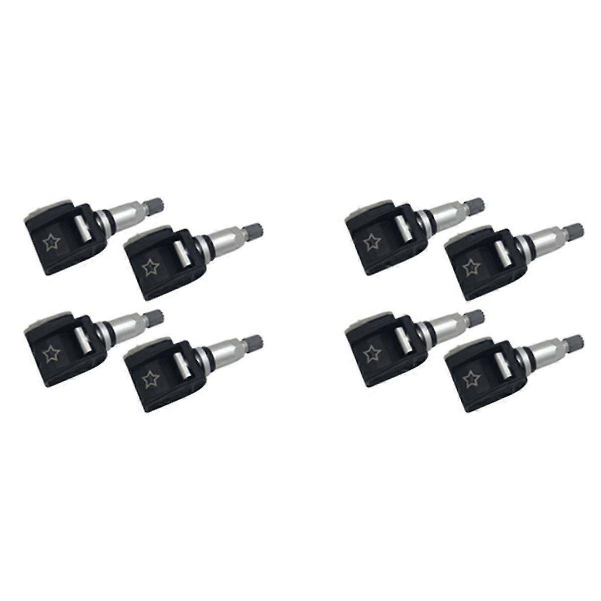 8st däcktrycksmätare sensor TPMS 433Mhz passar för