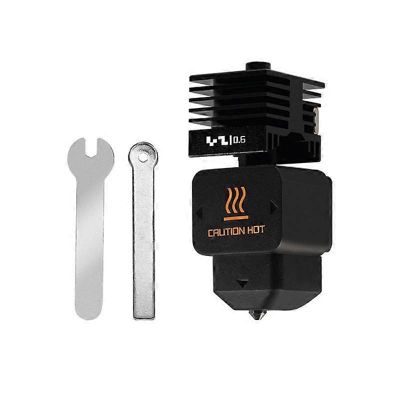 3D Printer Removable Nozzle Hot End For Bambu Lab H2D, Style:0.6mm Hardened Steel