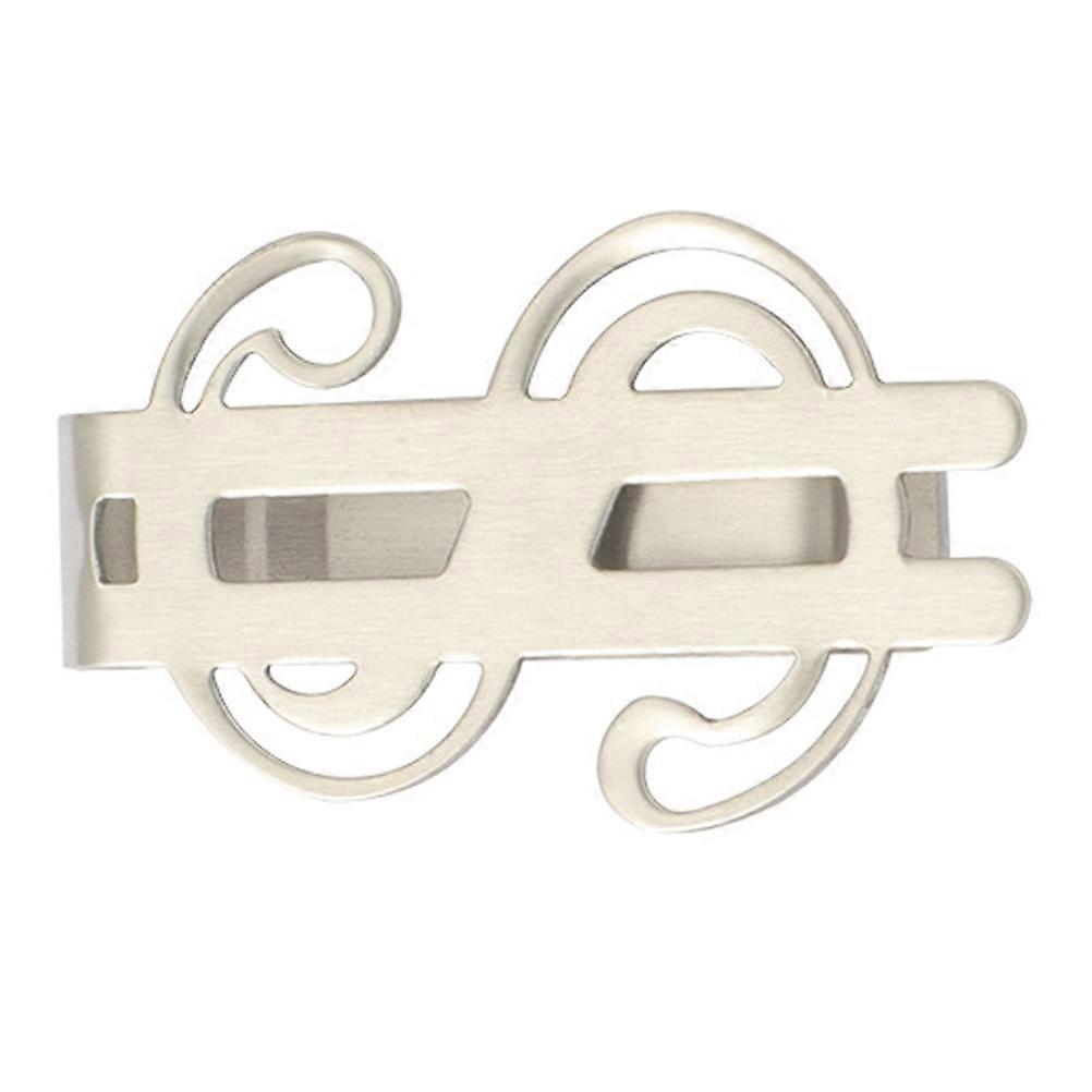 It looks like you're describing a product listing for a **stainless steel money clip**. Here's a polished version of that product description,