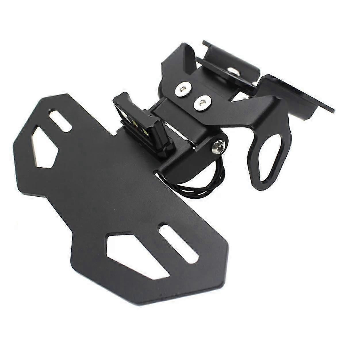 Registration Plate Holder For Yzf R7 Mt07 Fz-07 Motorcycle Tidy Eliminator Number Led Frame