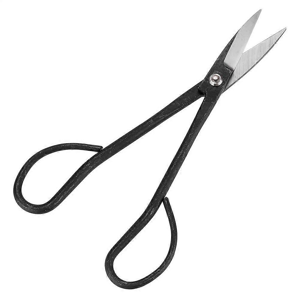 Stainless Steel Bonsai Scissors 190mm for Precise Branch Trimming and Garden Pruning Tools