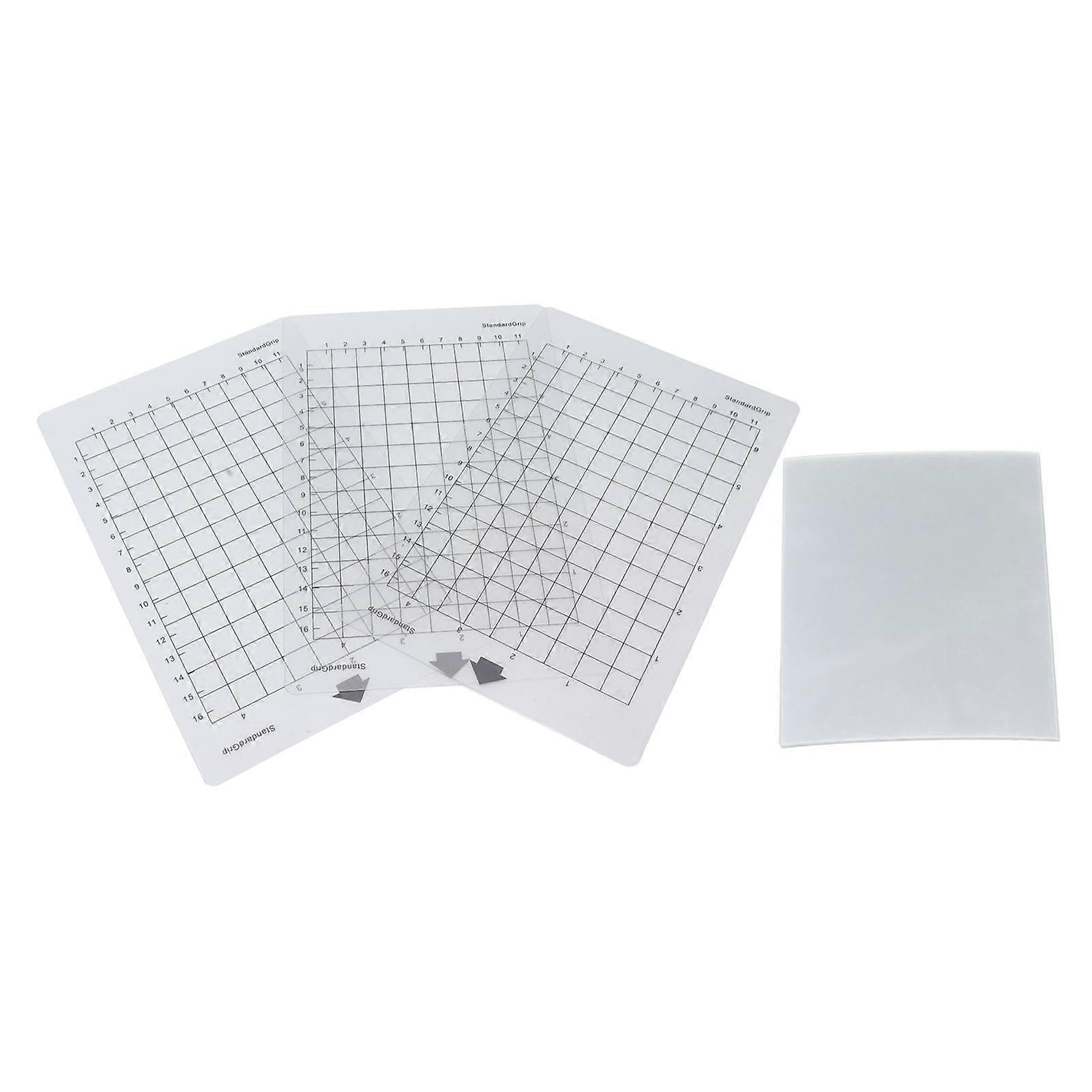 20Pcs Stencil Sheets Flexible Polyester with 3Pcs Roughness Cutting Mat for Printing 