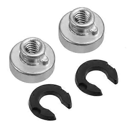 Product Size: The size of the seat nut is approximately 1.7x1.7x1.2cm/0.7x0.7x0.5in, please check carefully whether the size is compatible before purc
