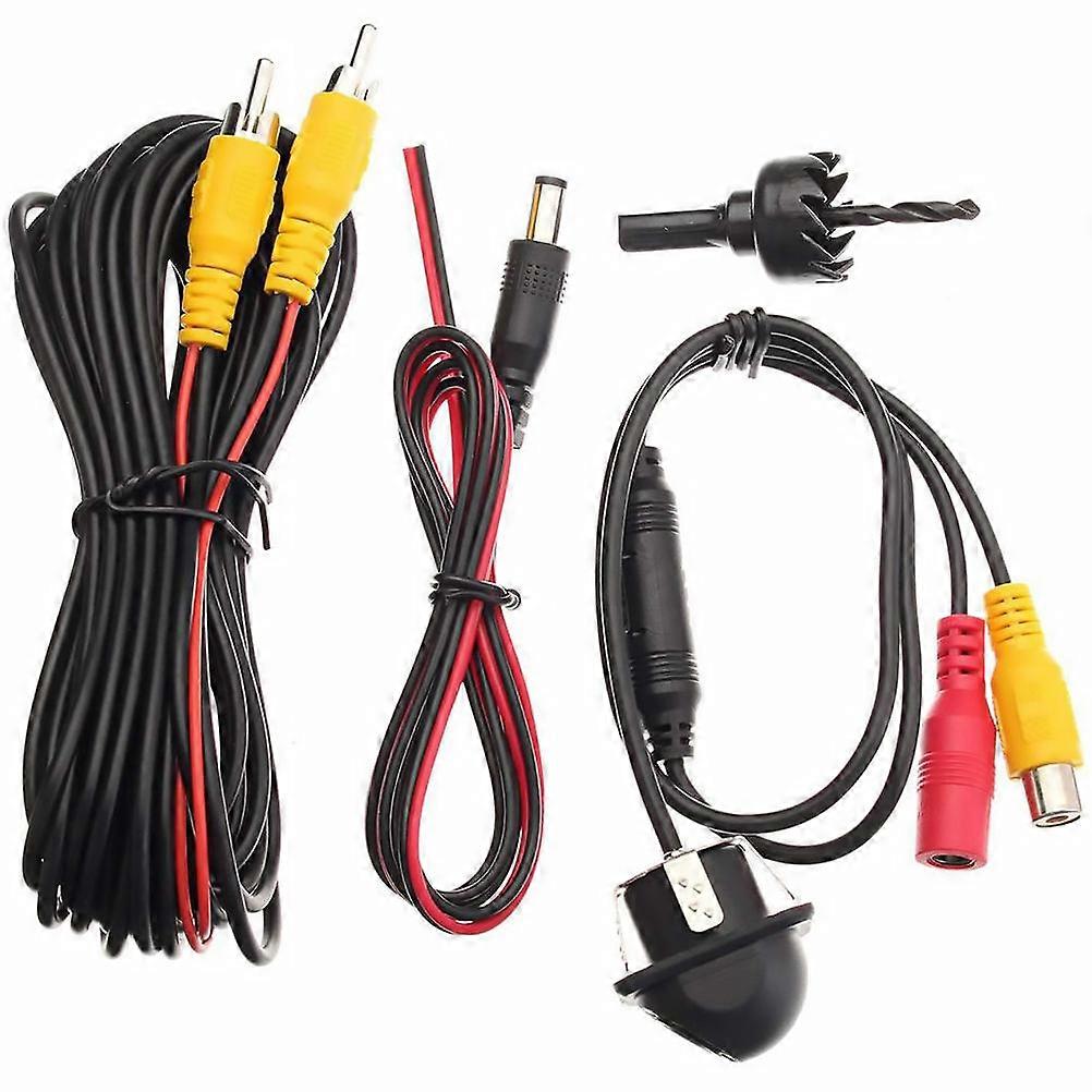 Auto Reversing Camera Set with HD Wide Angle Backup Camera, Infrared Lights, and Extension Cable for Safe Parking Assistance