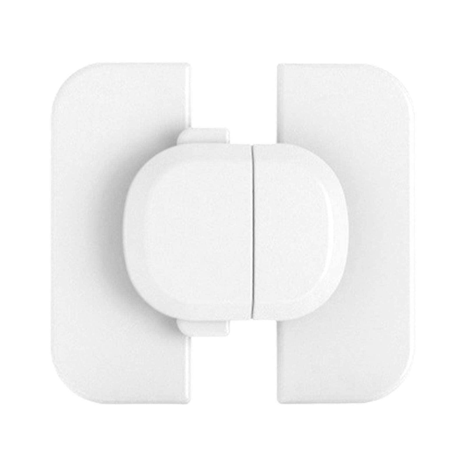 Freezer Fridge Door Lock Self Adhesive Child Safety Lock for Home Use, Easy Open Design, Durable Material