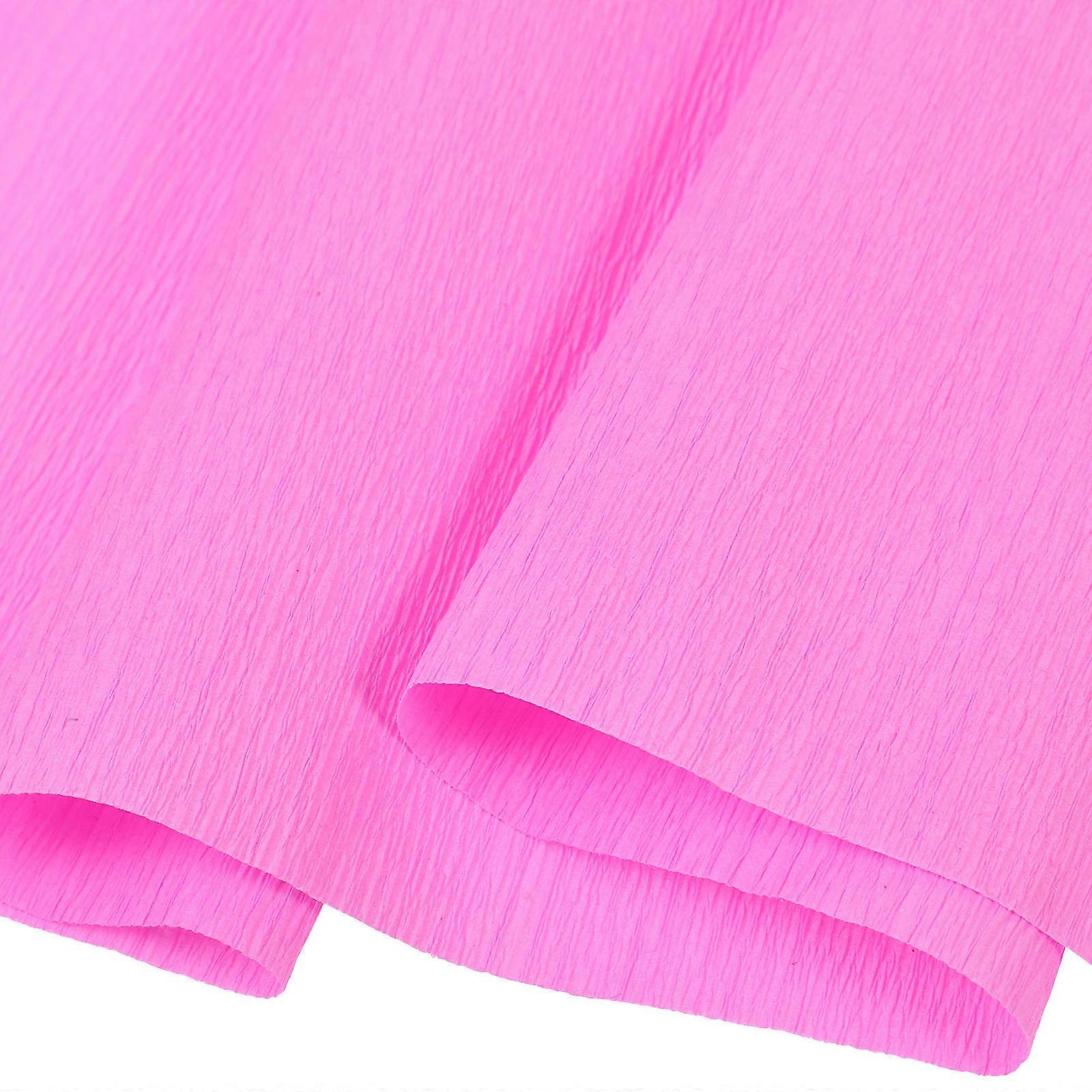 1 Roll Crepe Paper for Crafting Paper Flowers Gift Wrapping Floral Art Wedding Decoration