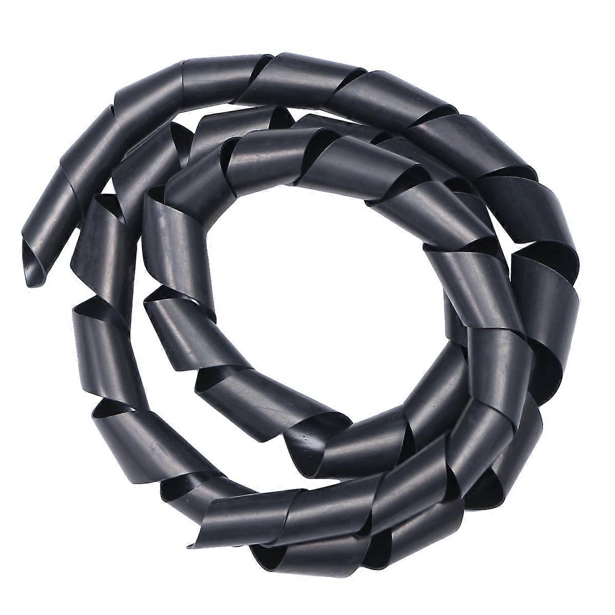 Koszulka kablowa Split Wire Wrap Line Protect Black 160 X 30 Mm Izolowana elastyczna rura węża Osłona drutu na ścianę 1Pack