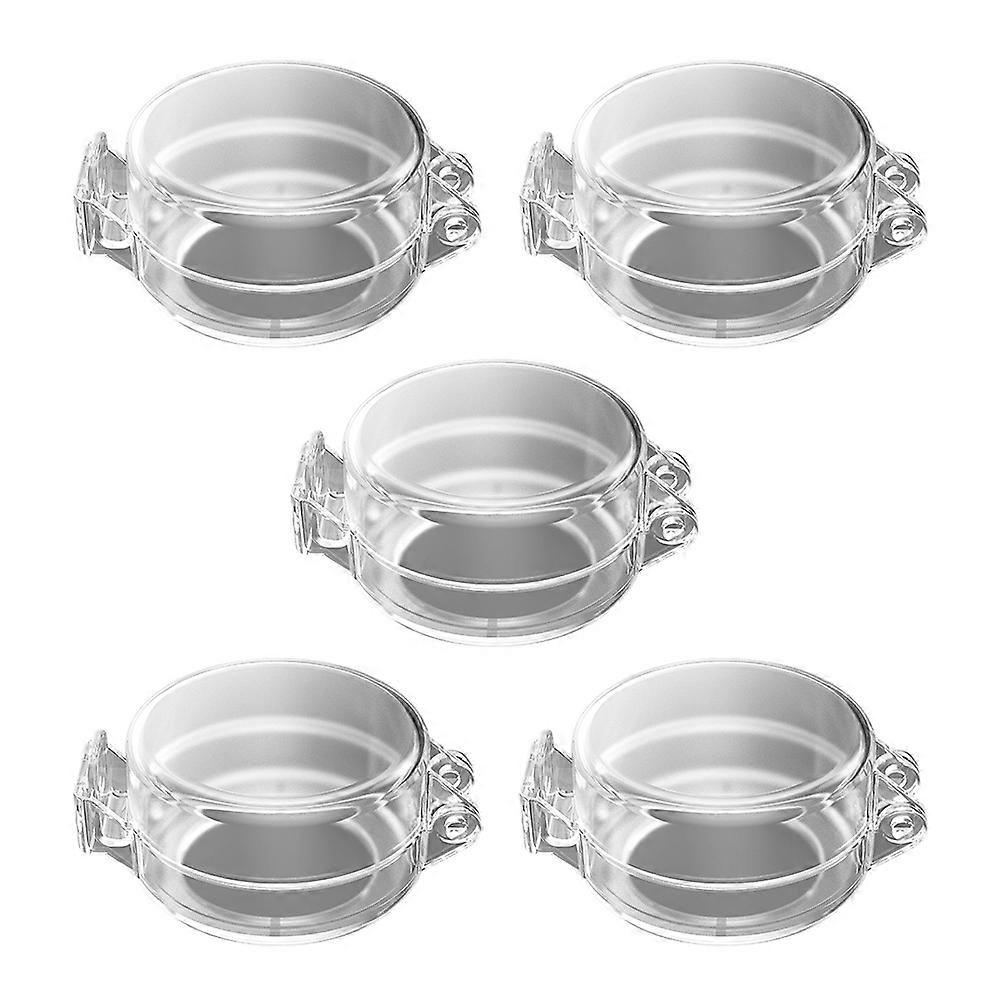 Stove Safety Cover Child Safety Guards Translucent Design Simple And Beautiful Appearance 5Pcs