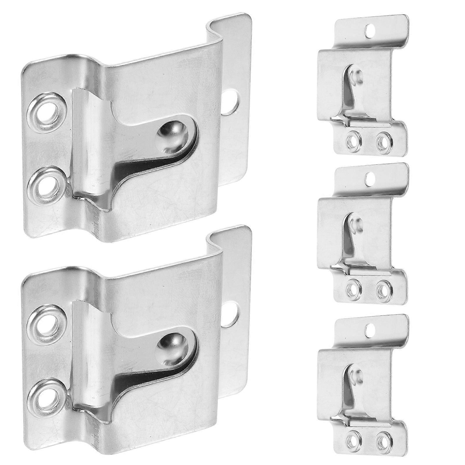 Mic Clip For Stand Universal Microphone Clip For TK868G Radio Users Strong Compatibility Microphone Hook Silver 4.8x3.5cm 5Set