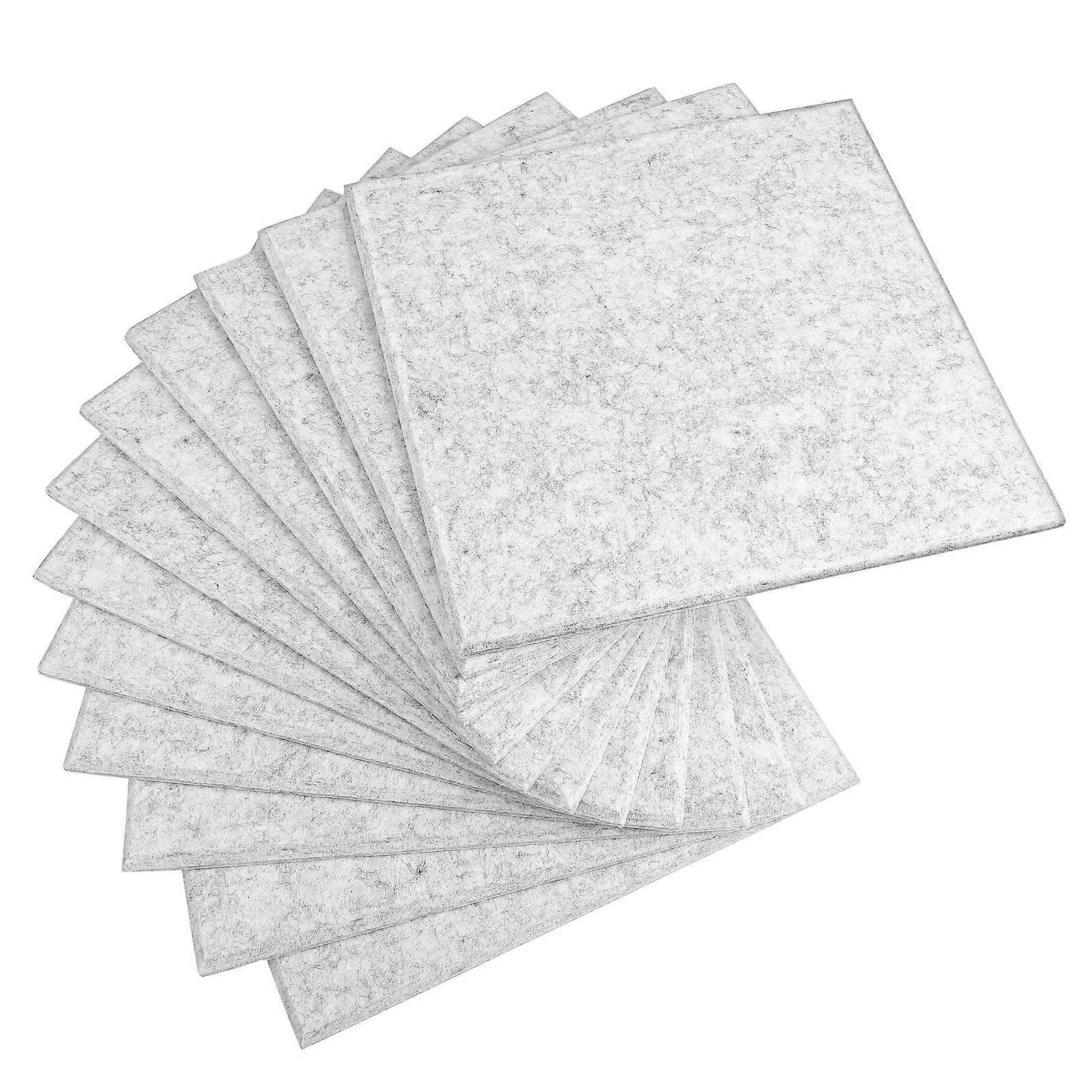 Memo Board For Office Workspace Organization Grey 30X30X0.90cm Bulletin Note-taking Scheduling 12Pcs