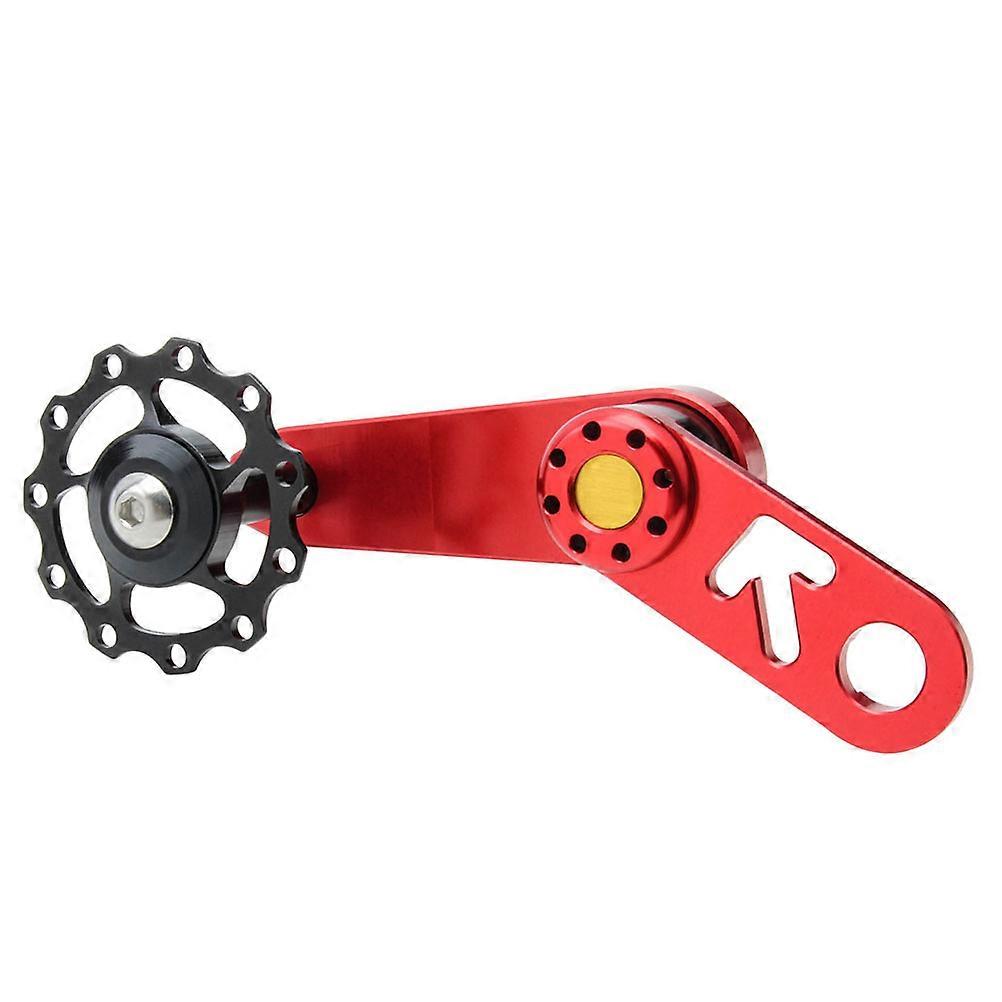 Cycle Chain Roll Adjuster Bike Chain Stabilizer Stainless Steel Resistant to Rust and Corrosion 9x5.7cm 1 Set