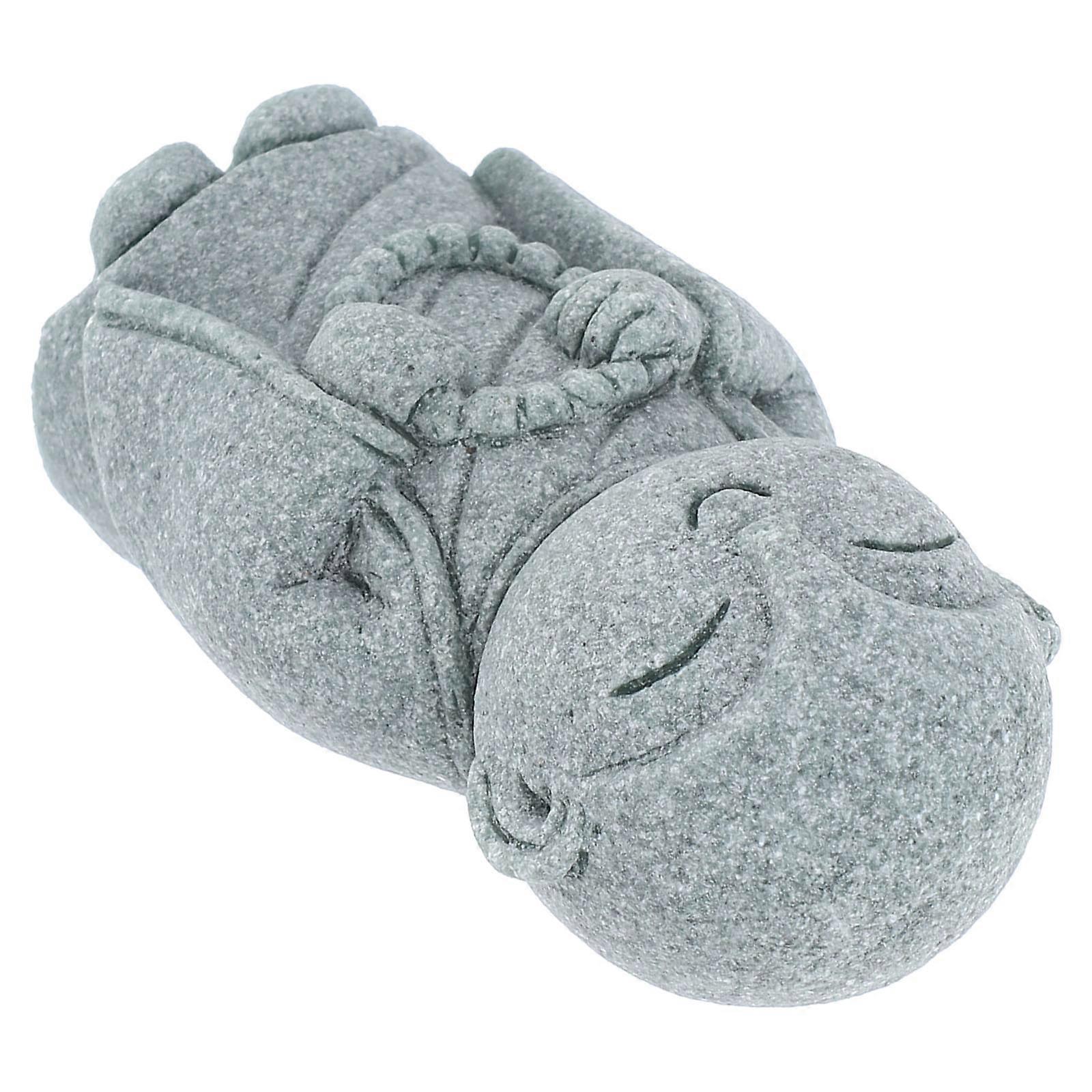 Buddha Statue Garden Figurine Ornament for Home Office Desktop Decorative Use Material for Indoor Outdoor Decoration