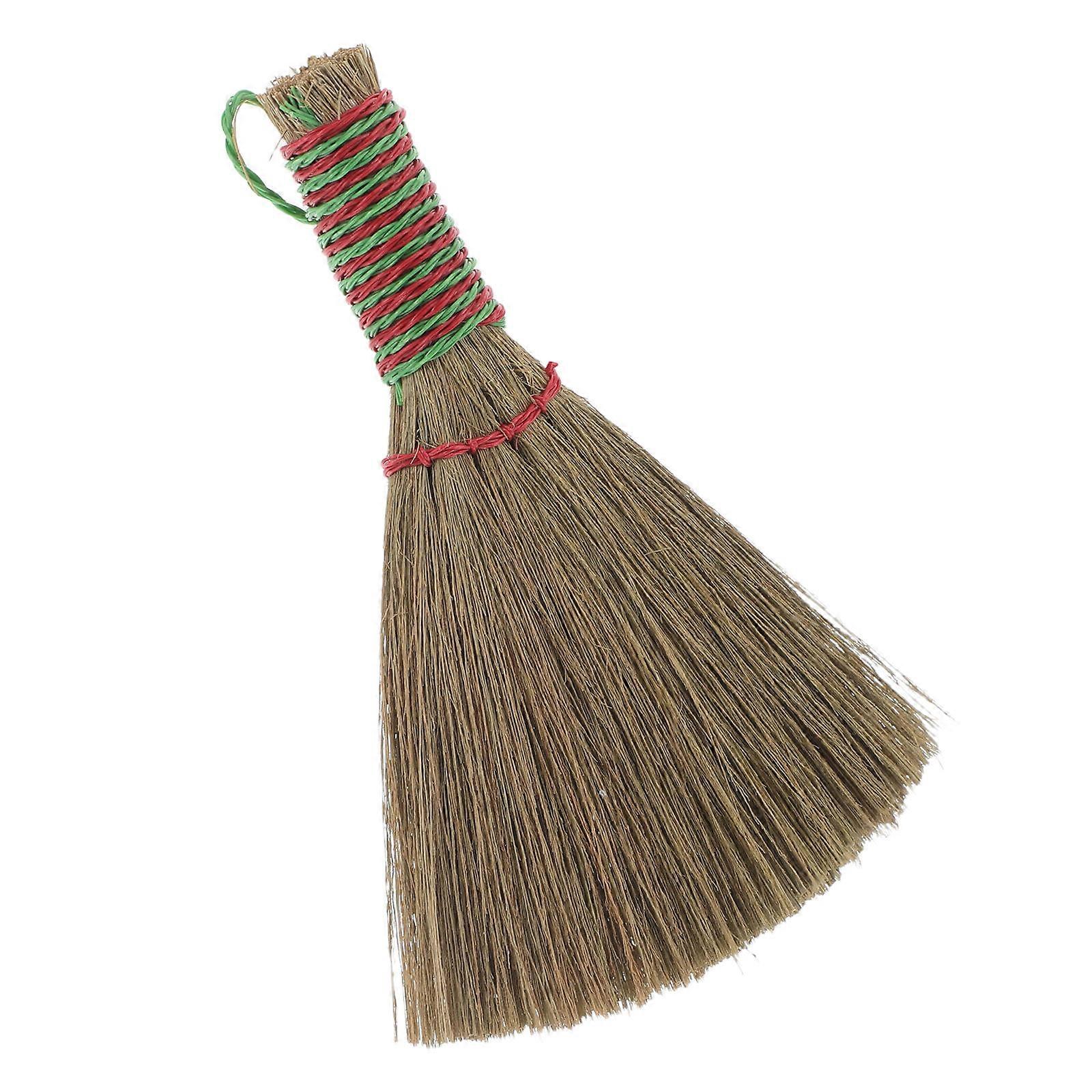 Dust Capture Handheld Whisk Broom for Indoor Cleaning Floors and Furniture Multi Color 14.00X11.00X2.00CM Soft Bristles 1Pcs
