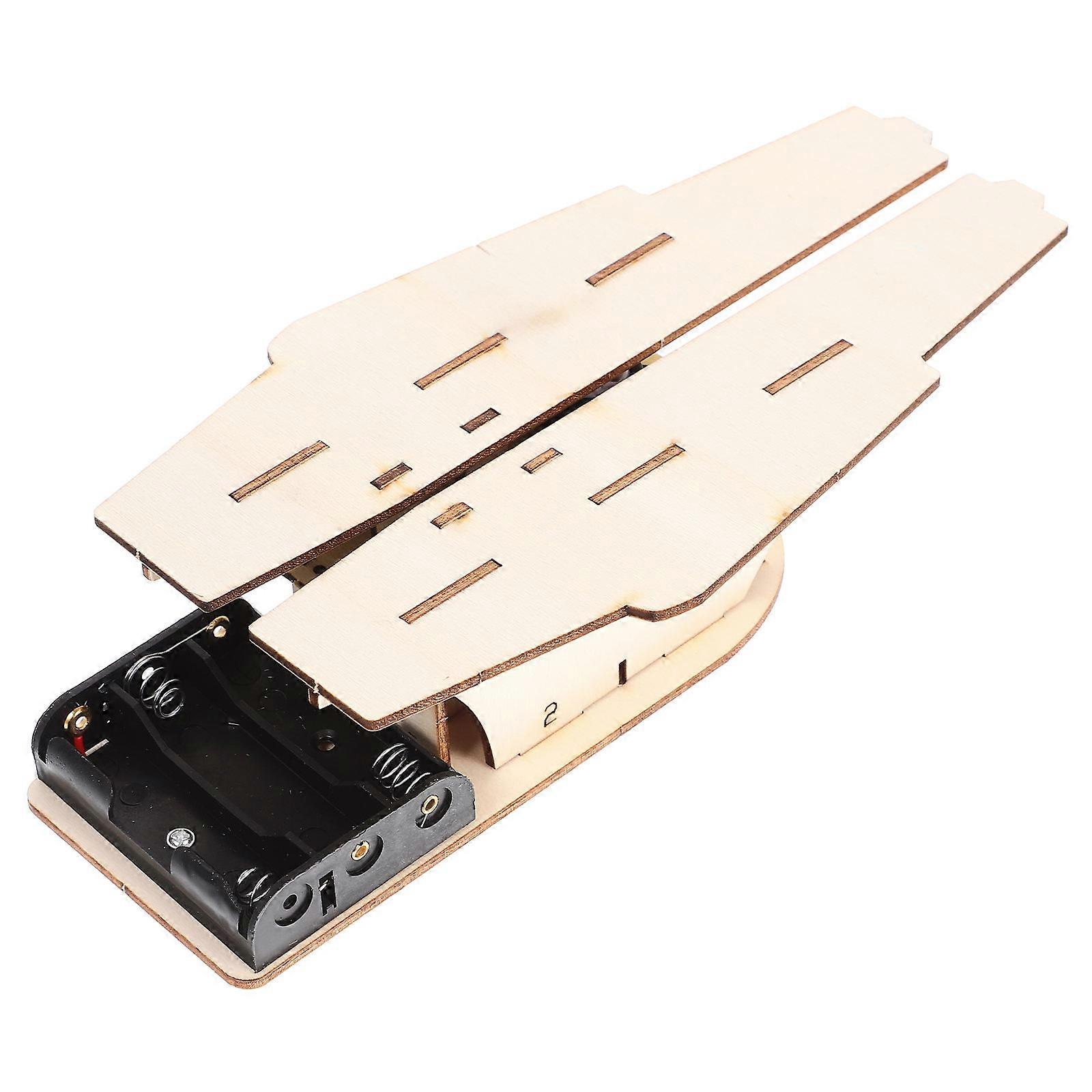 Plane Launcher Model For Students Problem-solving Training Enhancing Flight Motion Learning 1 Set Battery-powered Motor