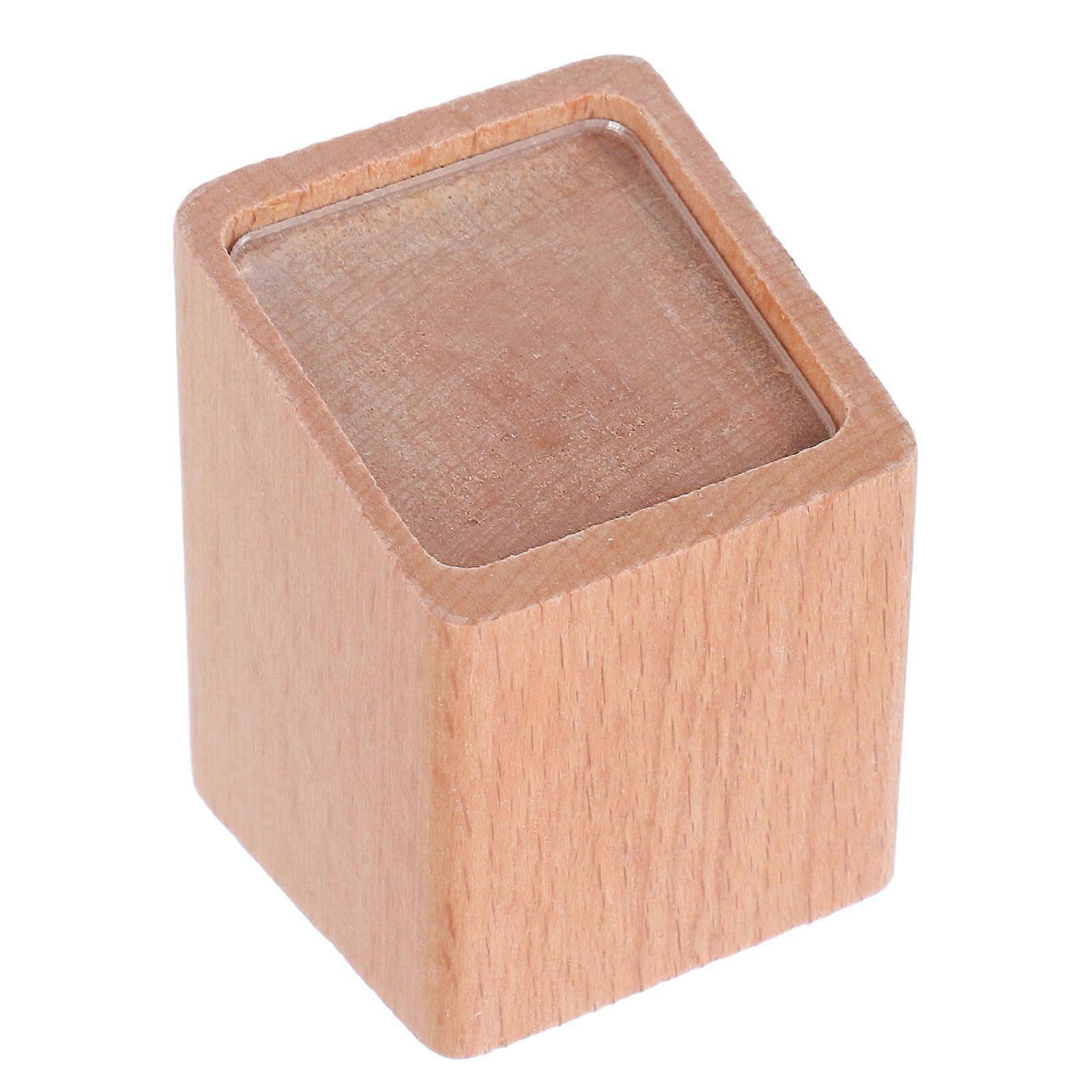 Display Price Tag Stands Price Tag Display Stands Simple and Elegant Appearance Wood Display Product Prices Tabletop Display 1Set