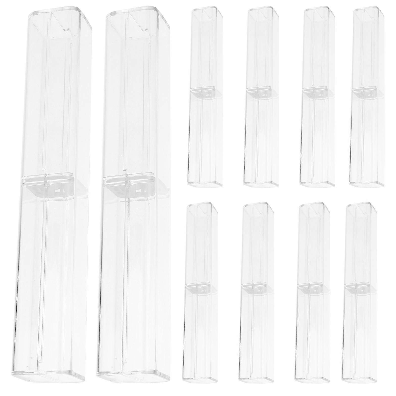 Here's a well structured product description for your **10pcs Transparent Pencil Cases**:
 
### π¦ 10pcs Transparent Pencil Cases β Lightweight &