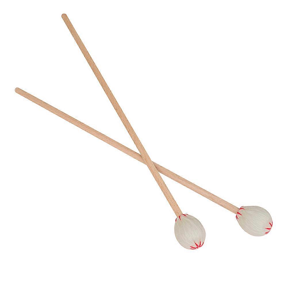 Premium Maple Drum Mallets for Marimba & Percussion – Lightweight, Smooth Surface, Material, Professional Replacement Set of 2