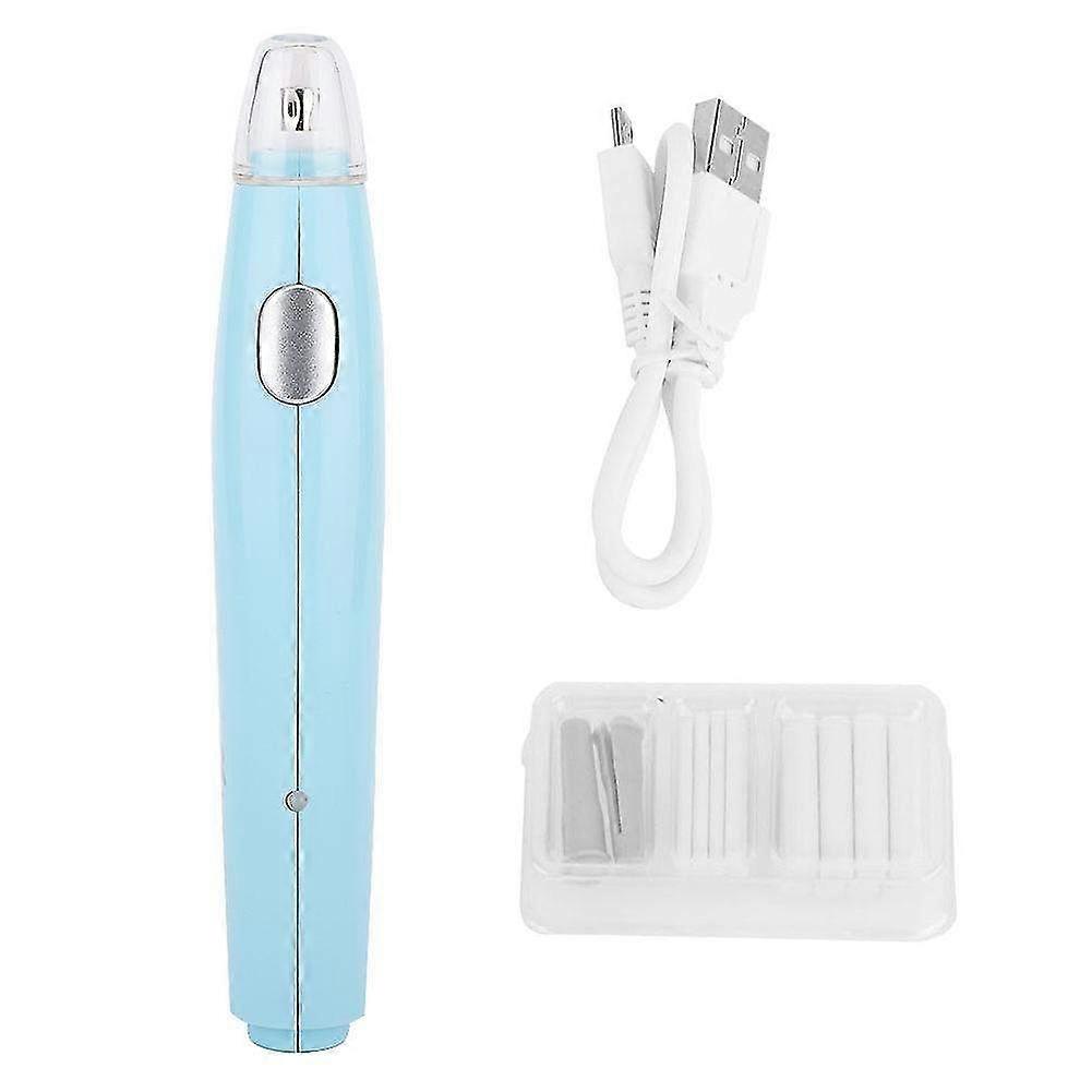 Electric USB Charging Refillable Eraser with 16 Replacement Refills - Handy Pink Eraser for School & Office Use