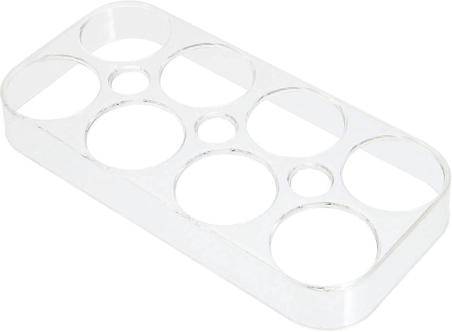 Practical plastic egg tray for refrigerator and egg storage box for eggs