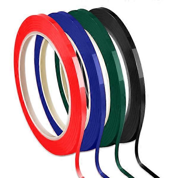 Whiteboard Tape, Art Tape, Chart Tape, Grid Marking, Self-Adhesive Whiteboard Grid Tape for Office Grid Marking (4-Pack)