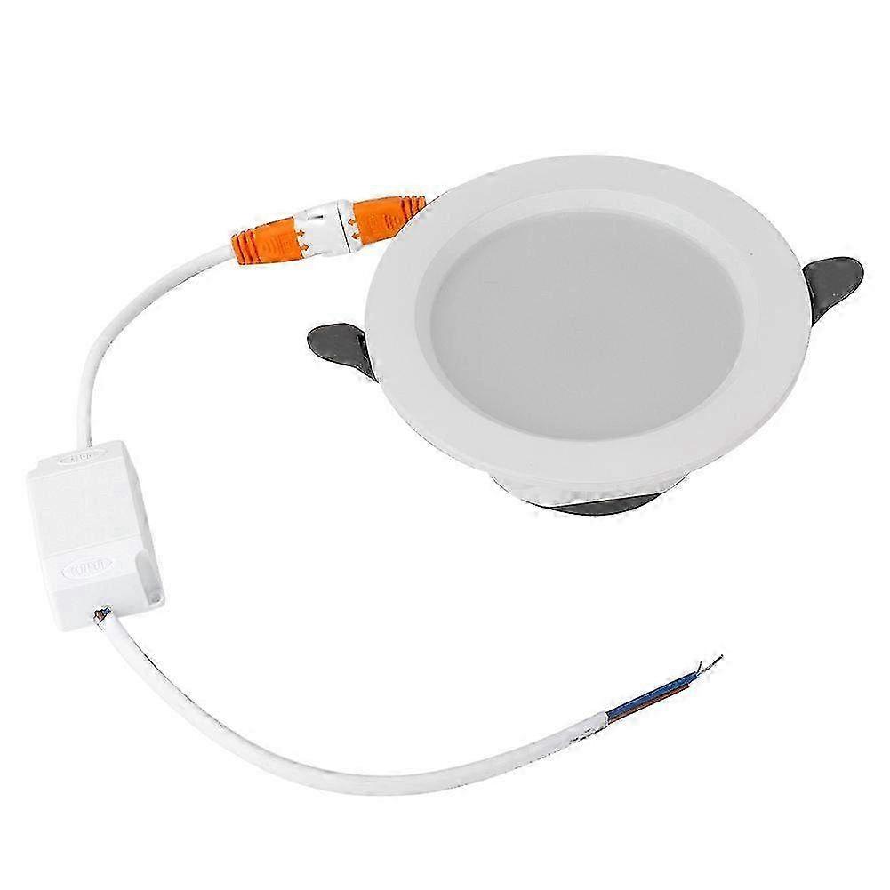 7W RGB & White LED Smart Multi-Color Ceiling Light Downlight - Wifi-Controlled Lighting Fixture AC 85-265V for Home Decor