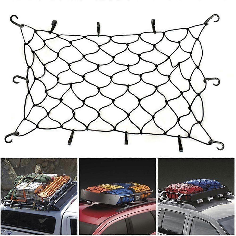 elastic mesh car roof rack cover