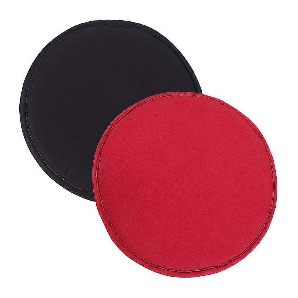 Round Seat Cushion for Outdoor Picnic and Daily Use Portable Dirt Resistant with Assorted Colors 2Pcs