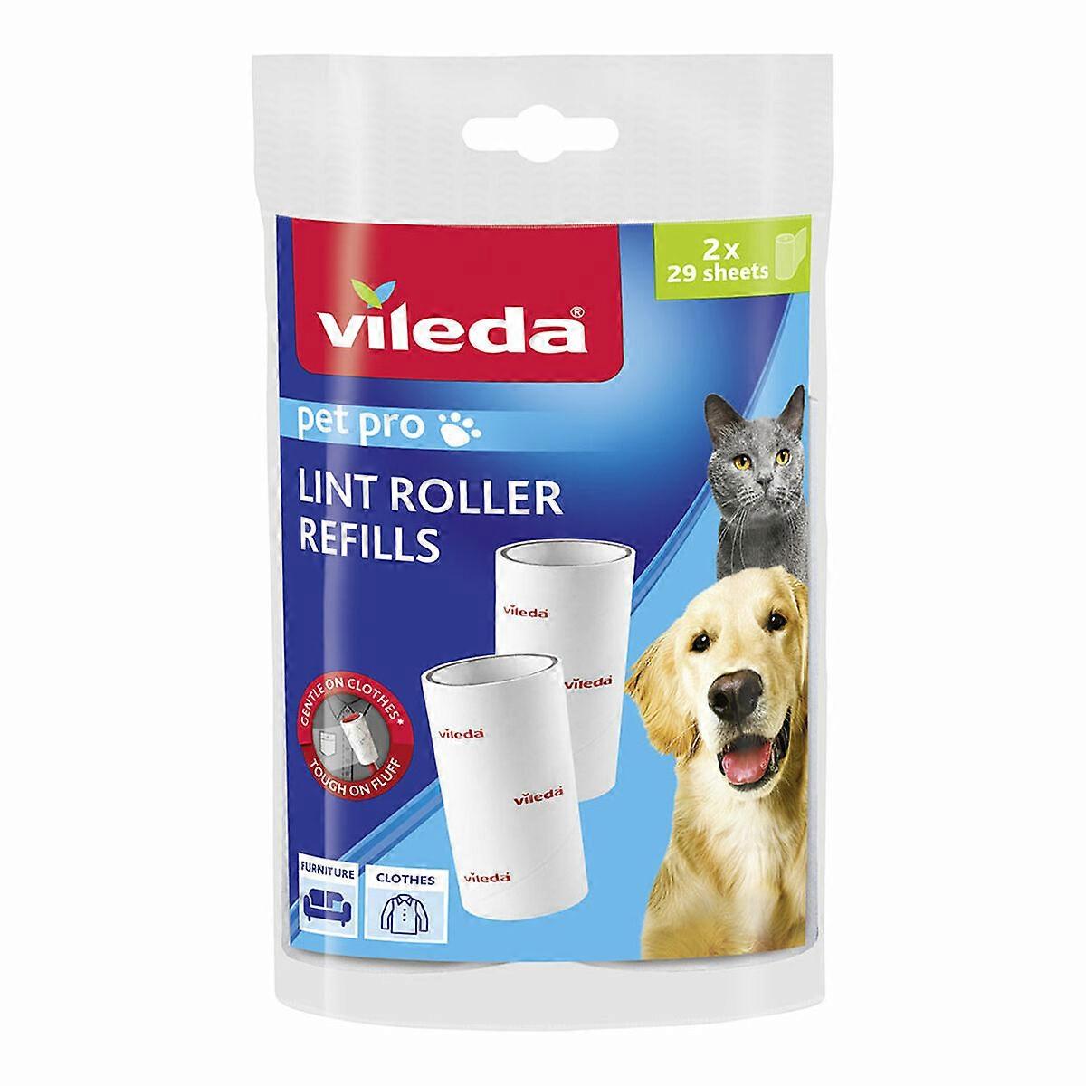 Replacement cartridges Vileda Hair removal brush