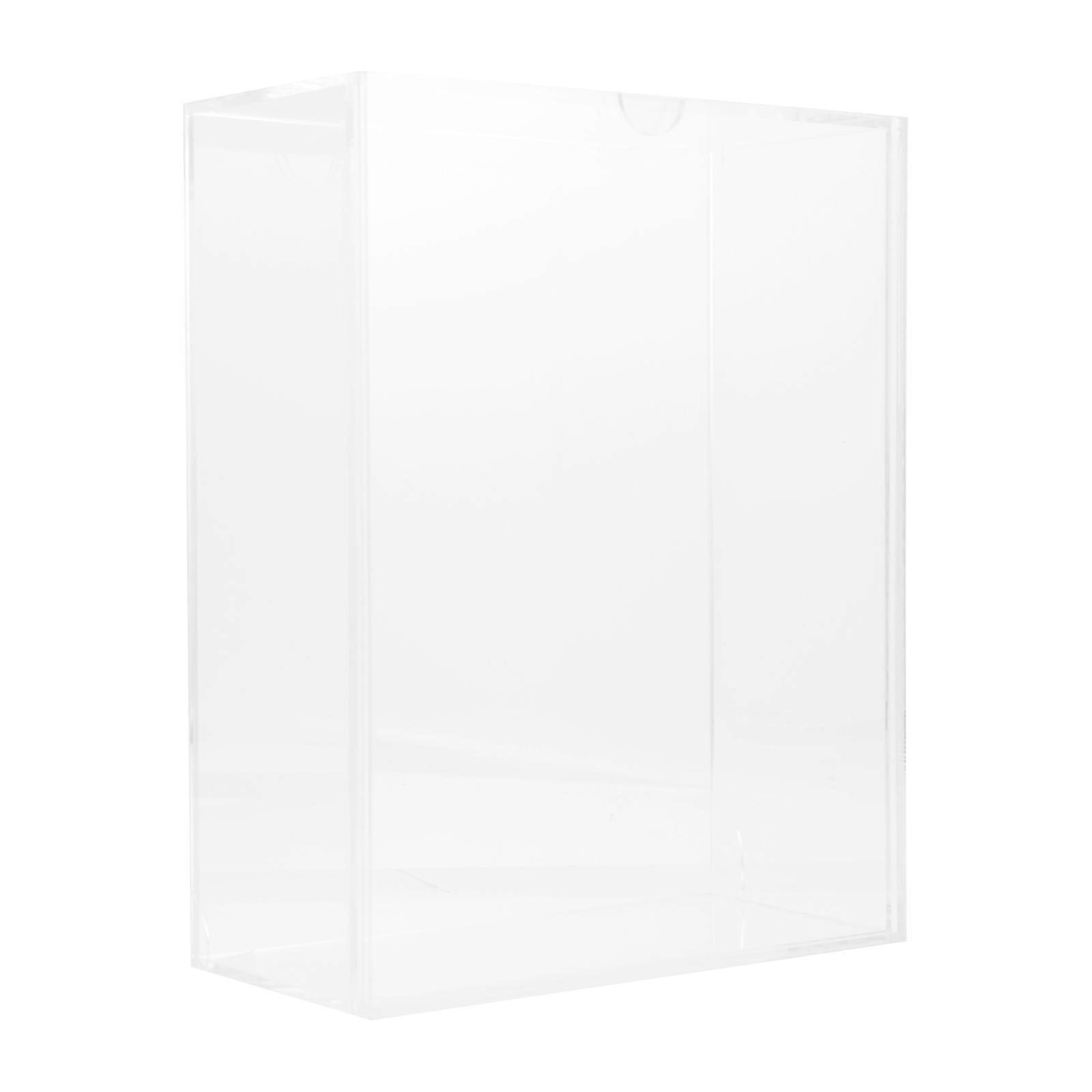 Transparent Acrylic Shadow Box for Displaying Photos Flowers and Memorabilia Perfect for Home Weddings 7x7 inches