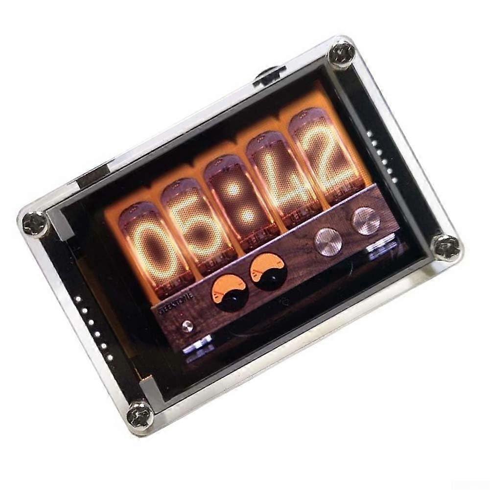 Audio Spectrum Analyzer 2.4' Music Spectrum Rhythm Level Display with Builtin Microphone for Audio Monitoring