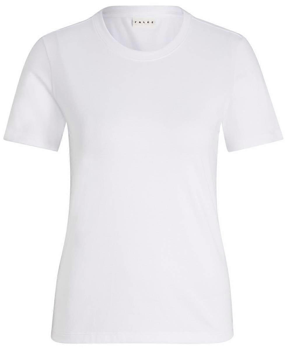 Falke Pima Jersey Crew Neck T-Shirt - White
