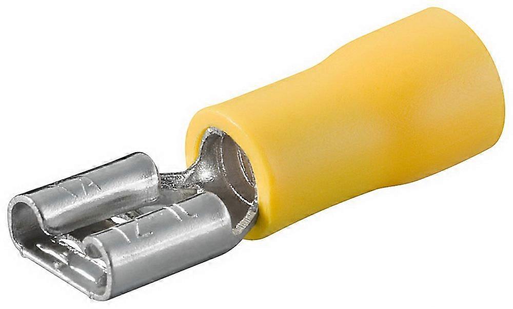 17055 Female TAB terminal yellow plugin size: 6.4 mm x 0.8 mm; 24 A