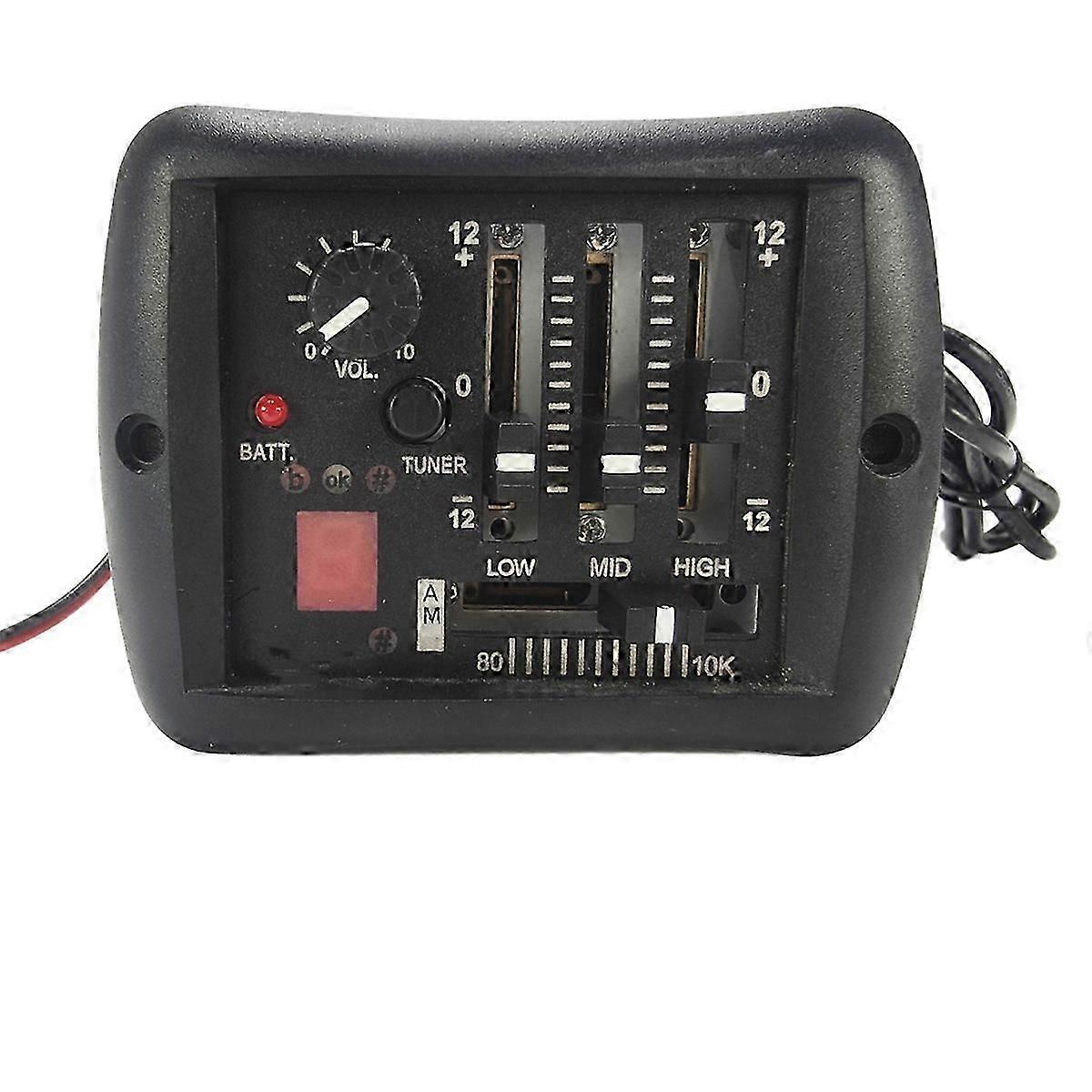 4-Bands EQ Equalizer Acoustic Guitar Preamp Piezo Pickup