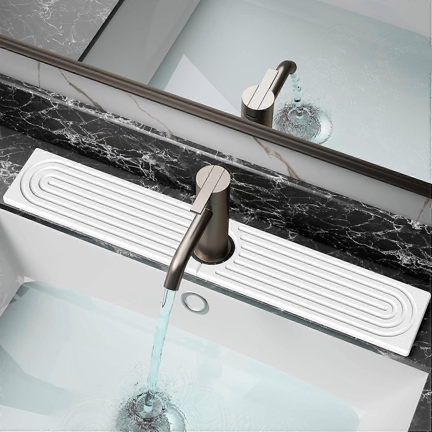 Kitchen Sink Faucet Mat - Sink Absorbent Stone