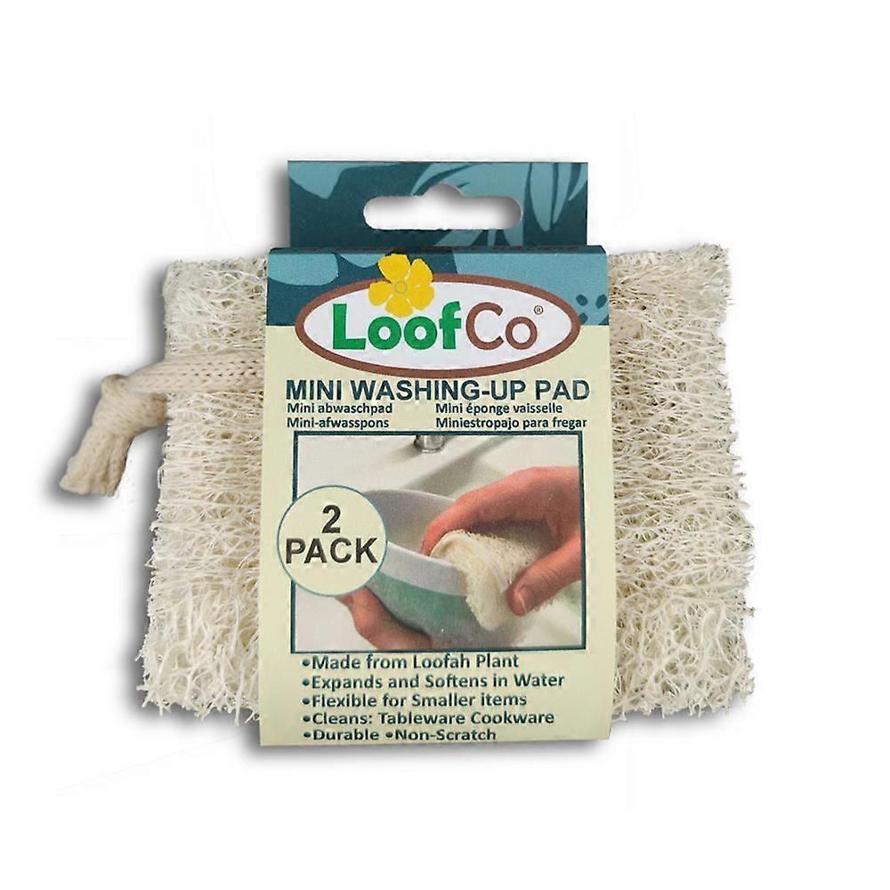 Lot de 2 mini éponges de lavage LoofCo - Lot de 3