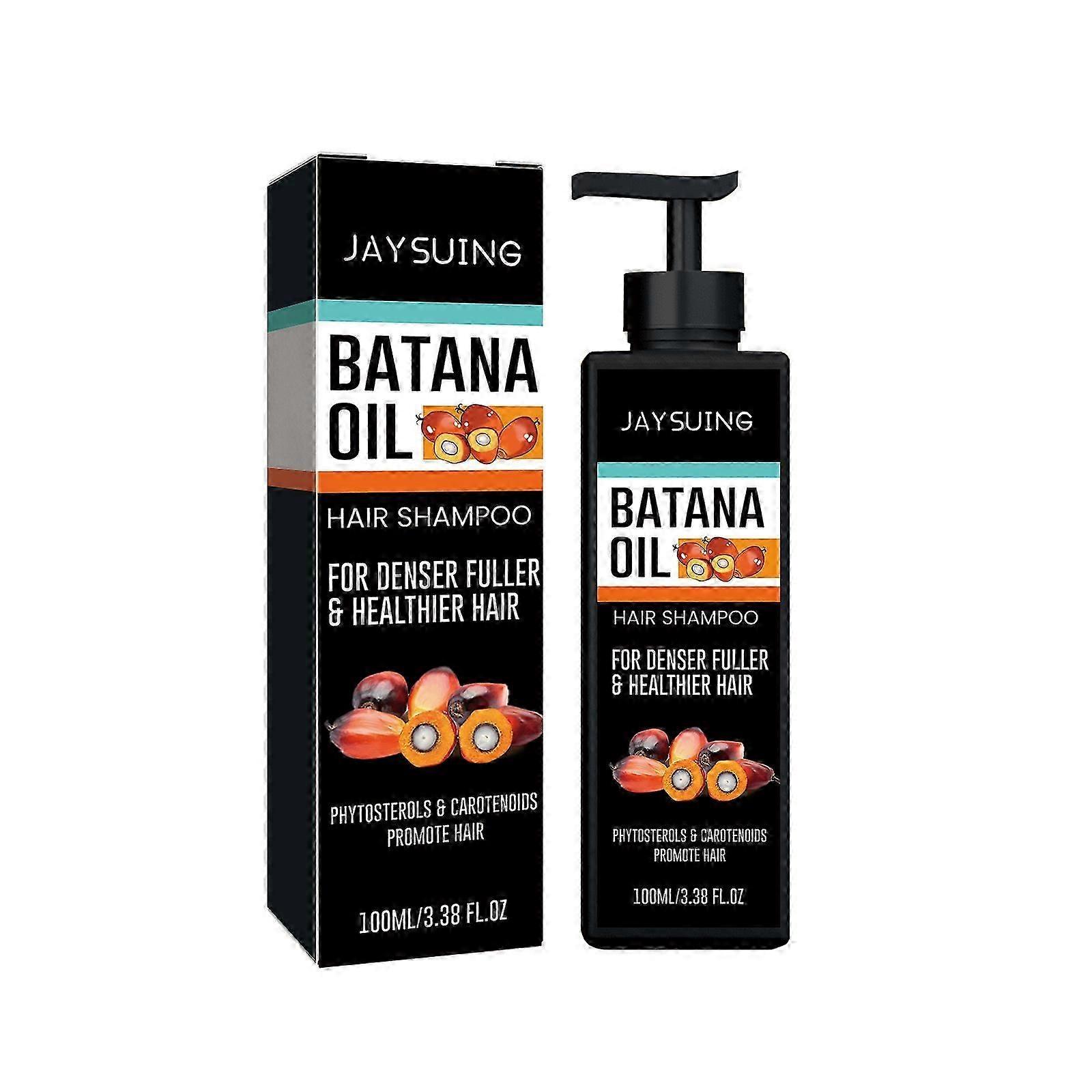 Jaysuing Batana shampoo for scalp cleansing and care, gentle and nourishing, moisturizing hair, daily shampoo