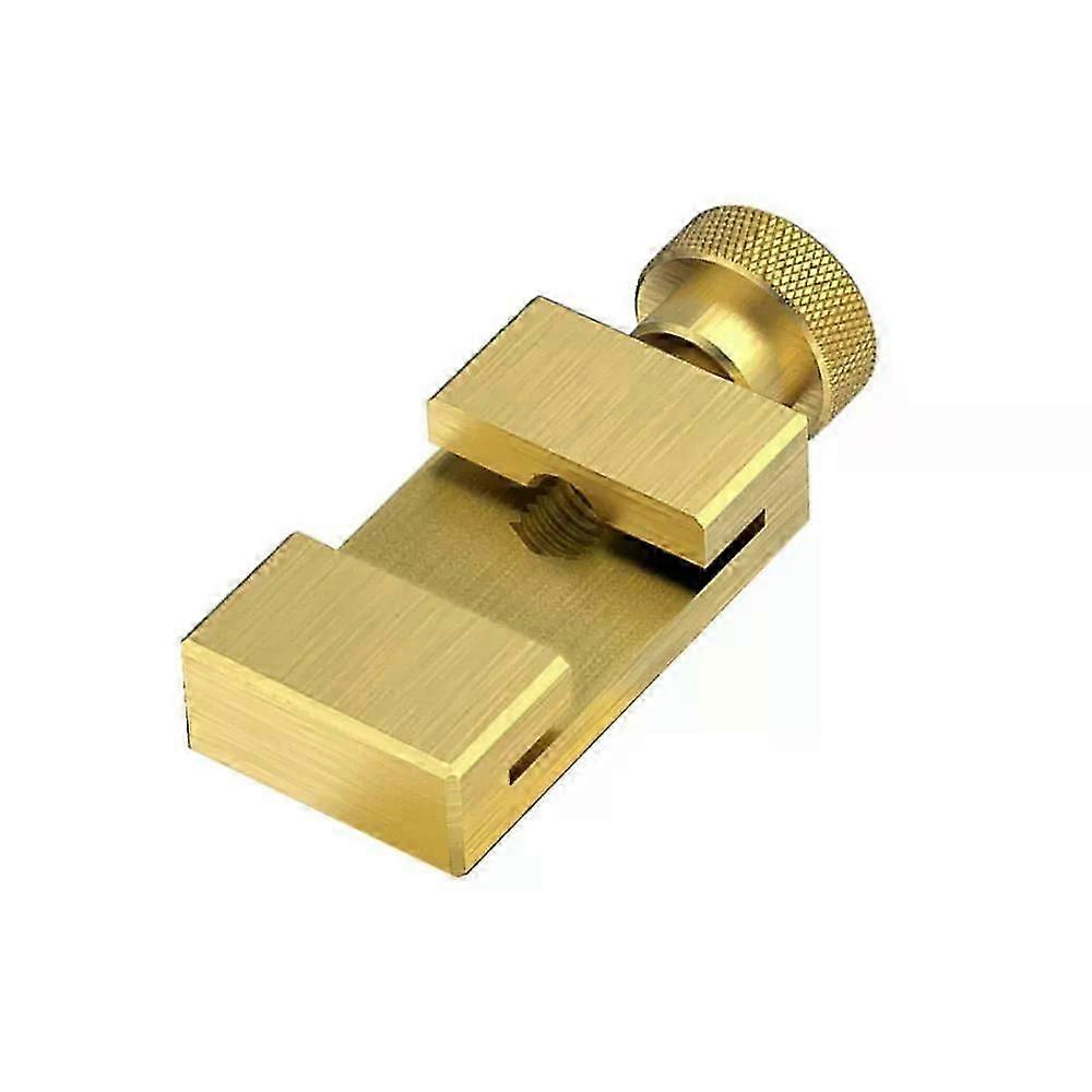 Adjustable Steel Ruler Positioning Block Ruler Stop Fences Angle Marking Gauge Brass Line Scriber Ruler Carpentry Measuring Tool