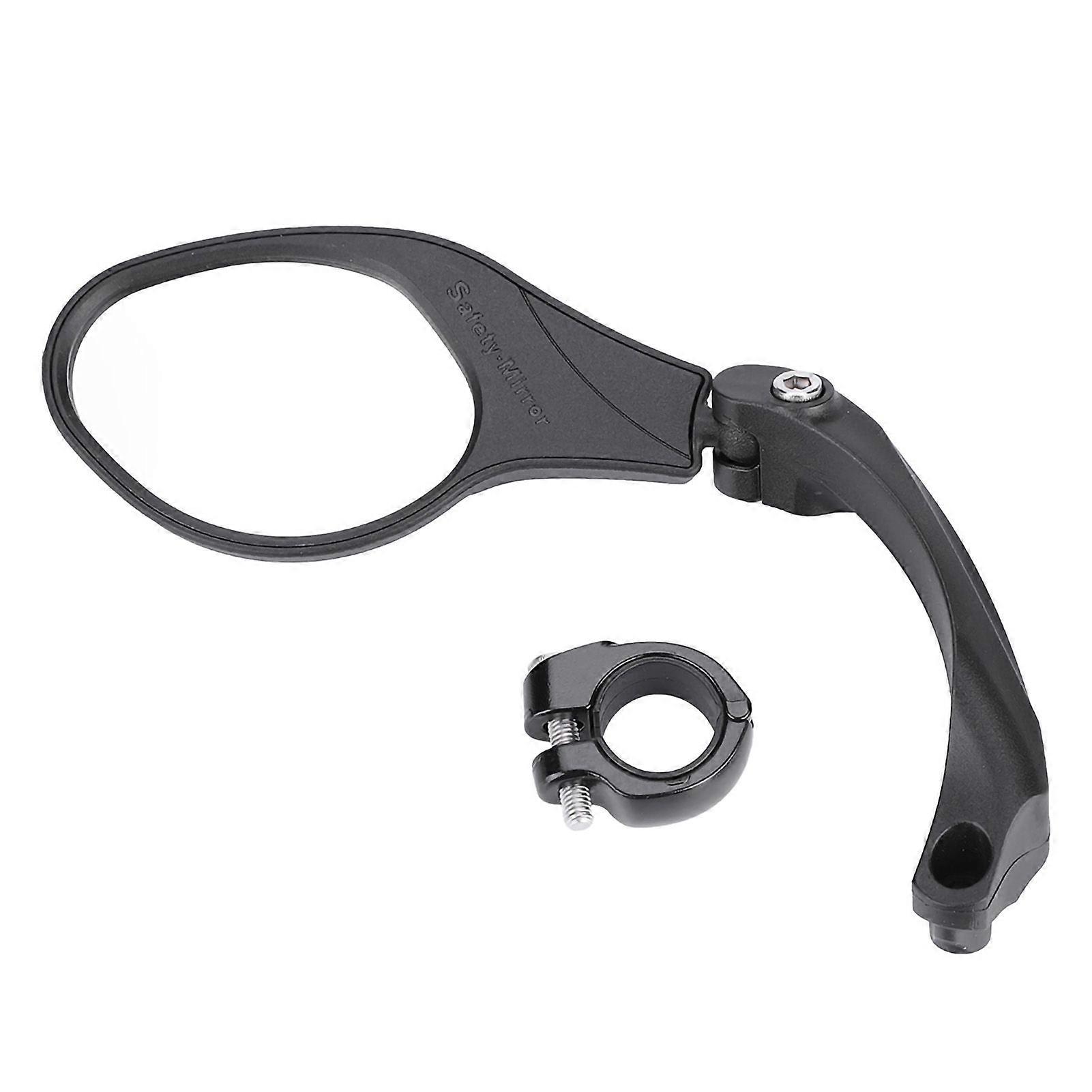 Bicycle Handlebar Review Rear Back View 360 Rotation Mirror for Mountain Road Bikes (Left)