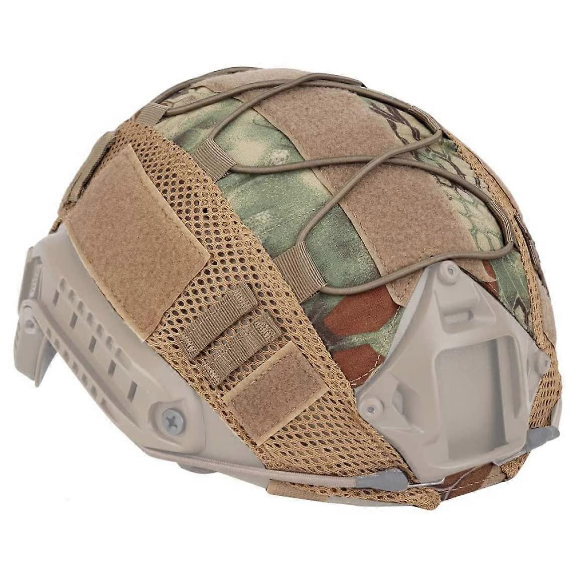 Helmet Cover Mesh ACU Style Grey Model Style2 For Outdoor Airsoft Paintball Gear