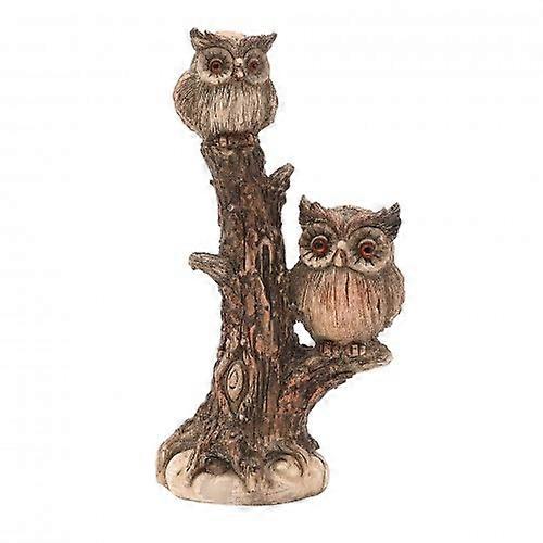 Country Living 2 Owls On A Tree