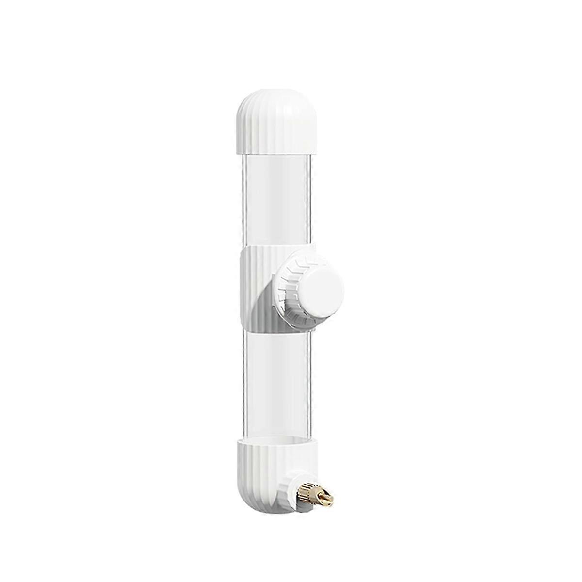 No Mess Bird Water Dispenser, Automatic Parrot Water Feeder with Spring Valve, Clear Cage Water Dri