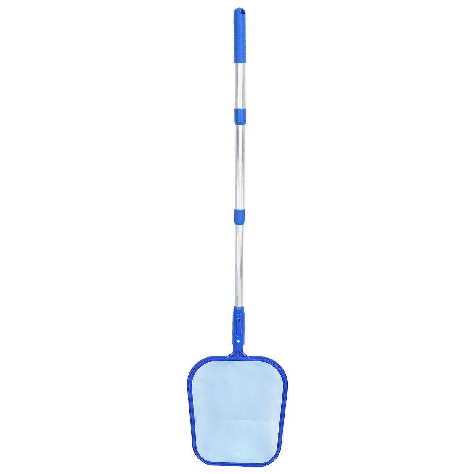 Pool Cleaning Tools Pool Skimmer Net Leaf Rake Swimming Pool Cleaner Supplies with 3?section Telescopic Pole Scoop Net