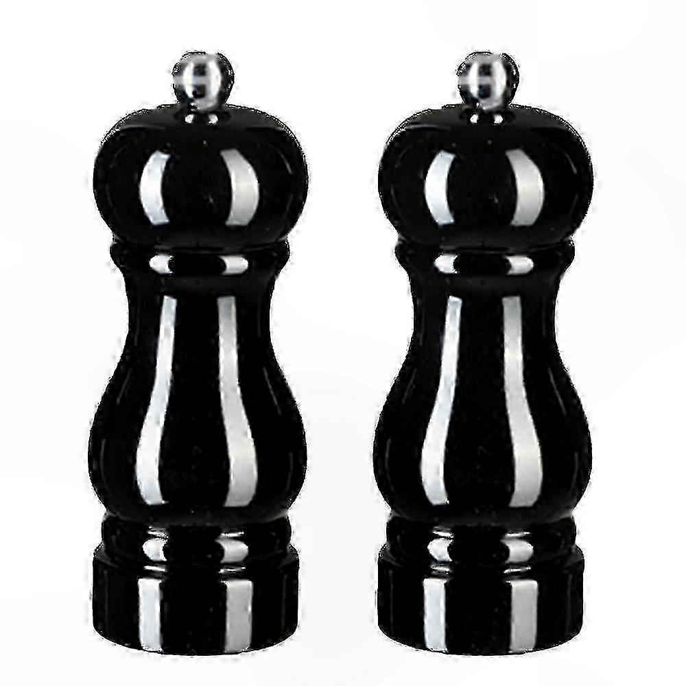 Refillable Spice Grinder Set with Adjustable Coarseness for Kitchen Use