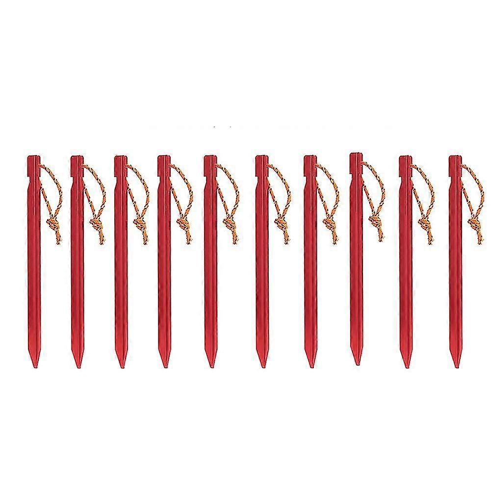 キャンプ用多目的三角グラウンドネイルアルミニウム合金10個